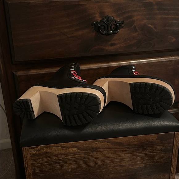 Swedish Hasbeens Red Lace-Up Women's Boots. Size 37. - Picture 7 of 8